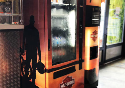 Maquinas vending Harley Davidson